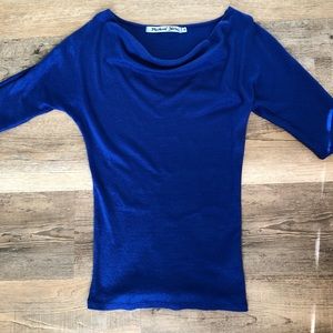 Michael Stars Royal Blue Top